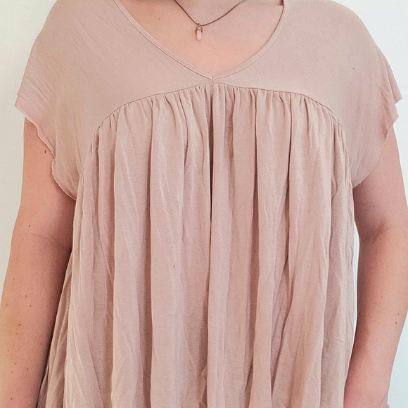Pink Flowy Tshirt - Picture 2 of 3